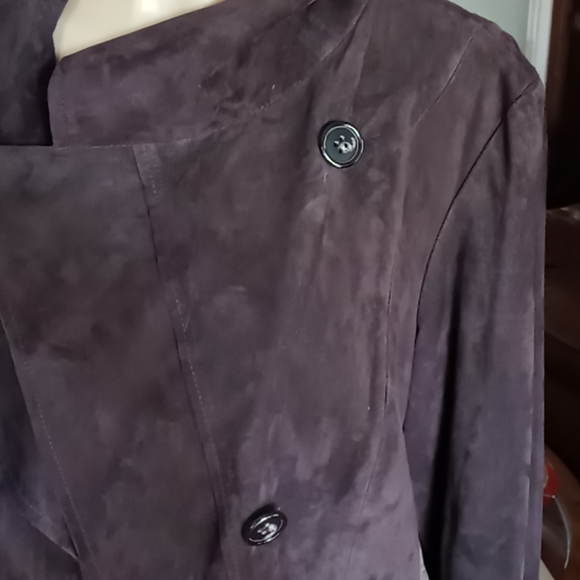 ANNE KLEIN LEATHER JACKET - Picture 2 of 11